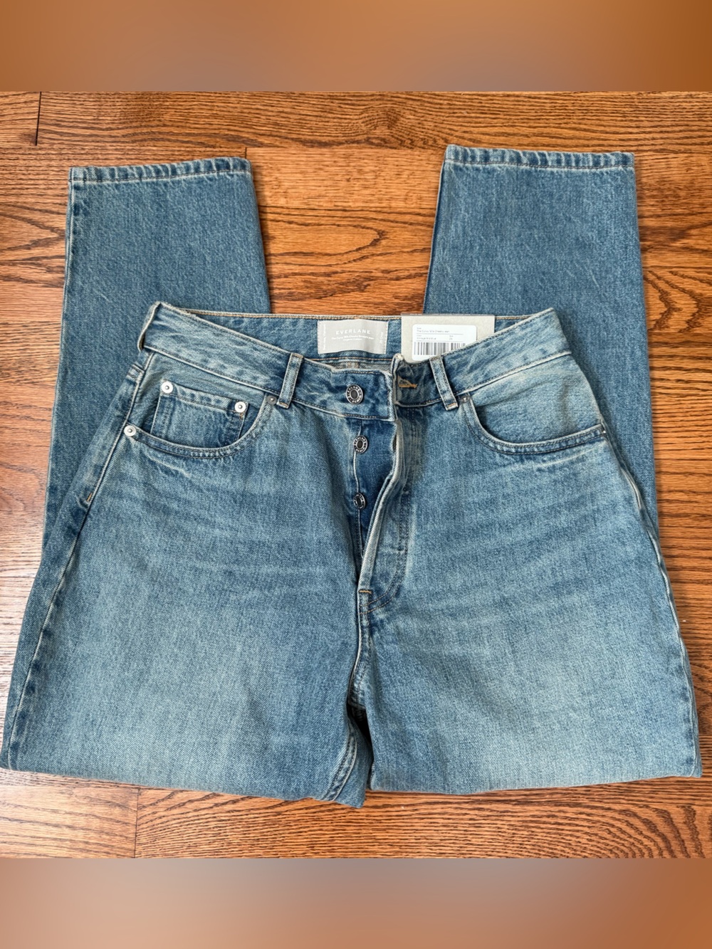NWT Everlane 90s cheeky straight leg jeans size 29 crop